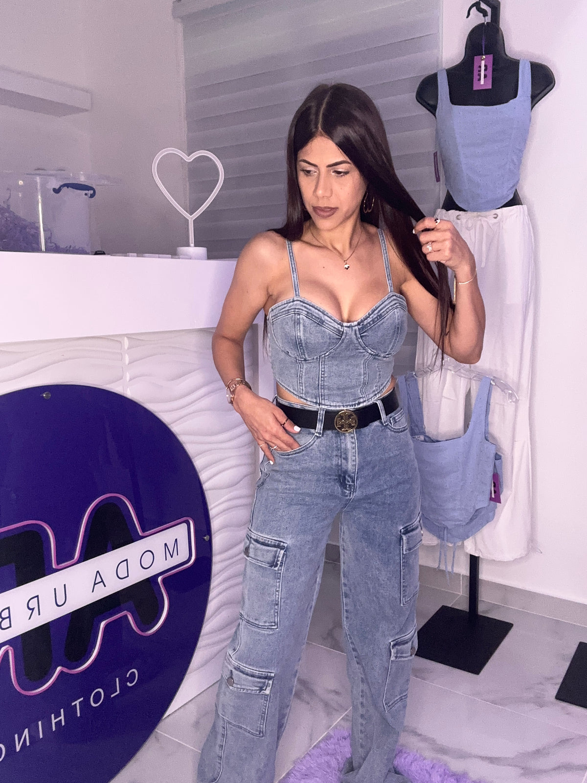 Premium Denim Set