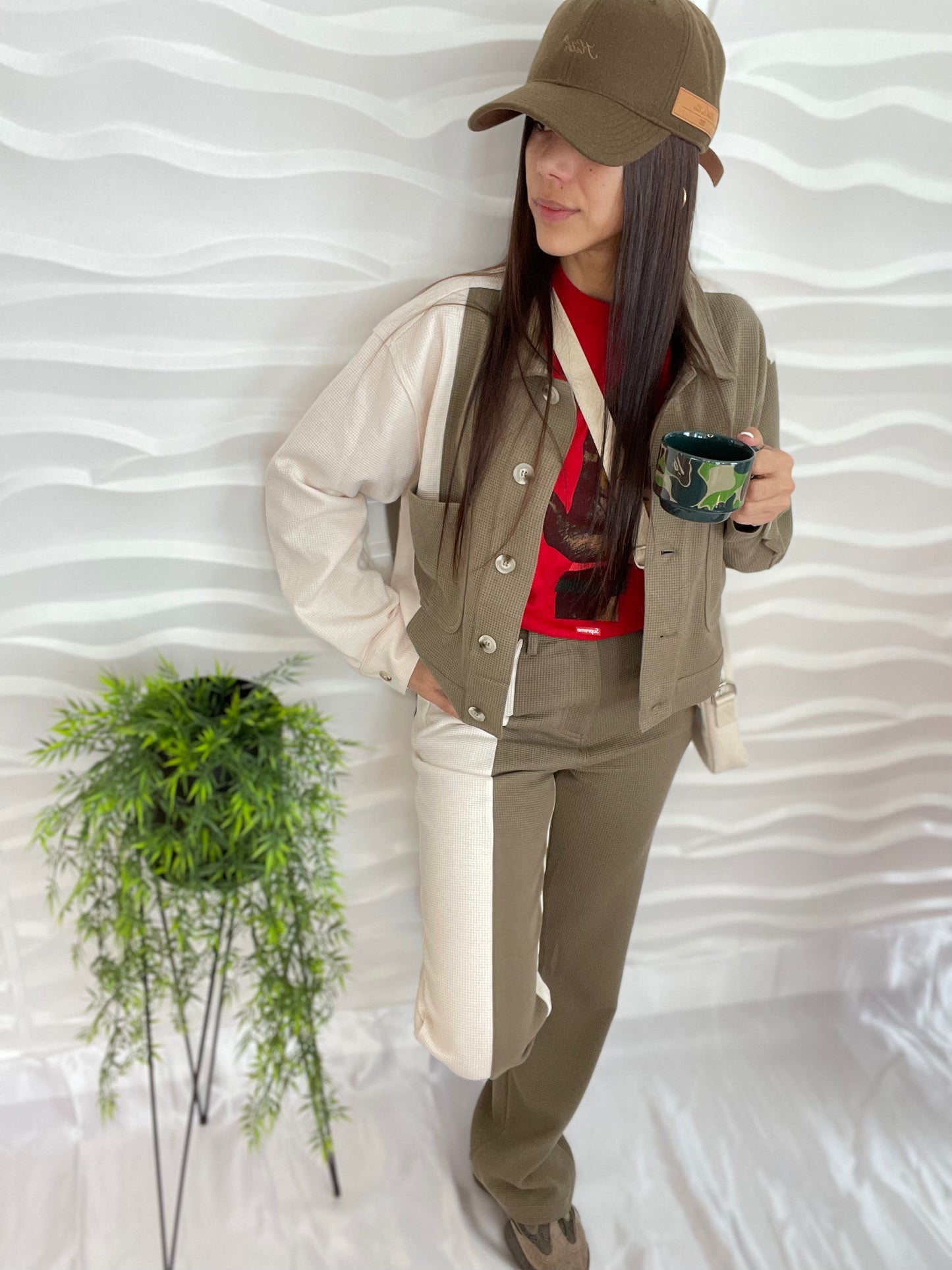 Olive Pant Set